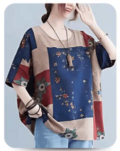 Ethnic Style T-shirt