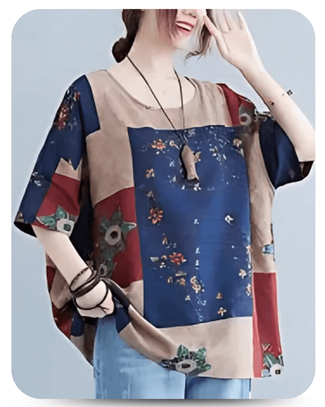 Ethnic Style T-shirt
